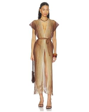 Luli Fama Sunshine Addict Long Caftan En - Neutre