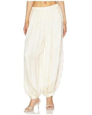 Sea Ethel Solid Bloomer Pants - White