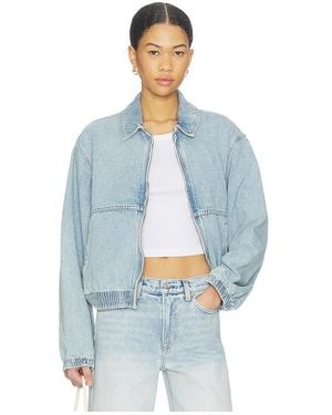 Free People X We The Free Birdie Denim Jacket - Blue