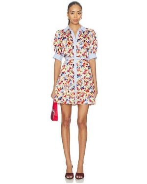 Cinq À Sept Wildflower Bunch Emry Dress - Red