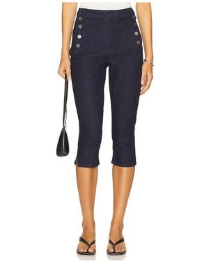 AFRM Dione Sailor Capri Jeans - Blue