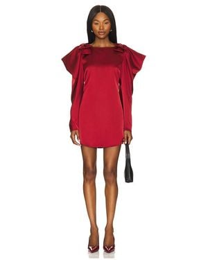 Stone Cold Fox Vestido Mila En Color Burgundy Talla En - Rojo