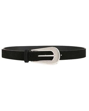 Free People Cannon Suede Belt - Black