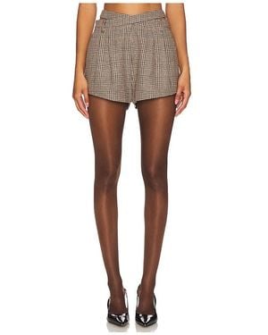 OSIS STUDIO X Revolve Nara Shorts - Brown