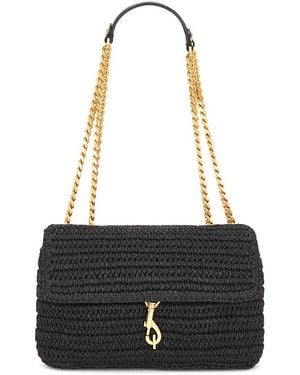 Rebecca Minkoff Edie ミデアムクロスボディ - ブラック