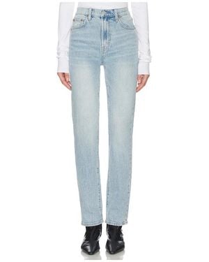 Pistola Bri High Rise Slim Straight Jeans - Blue