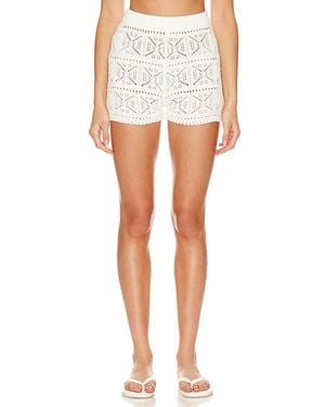 LSPACE Diamond Eyes Short - White