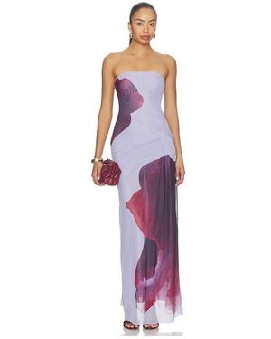 Bec & Bridge Georgiana Strapless Maxi Dress - White