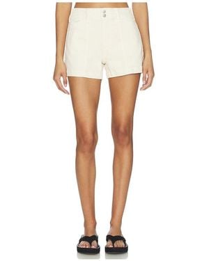 PAIGE Olivia Short - White