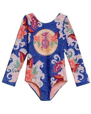 Agua Bendita Honey Thamar One Piece Swimsuit - Blue