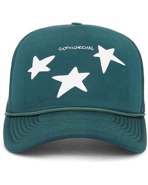 Gothicmochas Gorra De Camionero Star Power En Oscuro Talla En - Verde