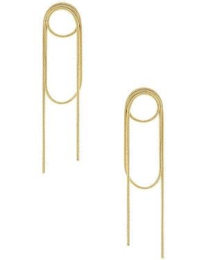 Amber Sceats Fletcher Earrings - Metallic