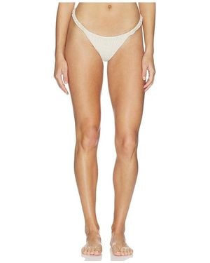 Devon Windsor Audrey Bikini Bottom - White