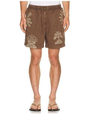 Agua Bendita Cece Shorts - Brown