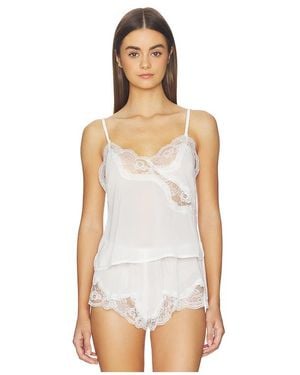 KAT THE LABEL Hayden Camisole Top - White