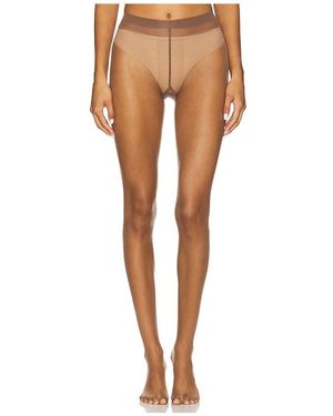FALKE Medias Shelina 12 En Color Chocolate Talla (También En M, S, Xl) - Blanco
