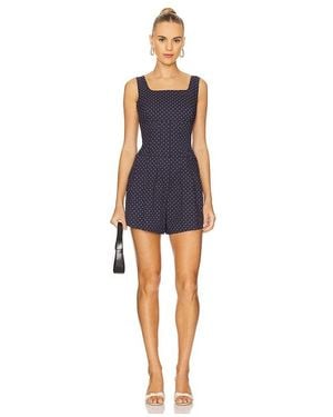 WeWoreWhat Corset Romper - Blue