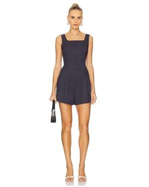 WeWoreWhat Corset Romper - Blue