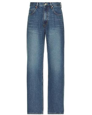 DUNST Weite Jeans Low Rise - Blau