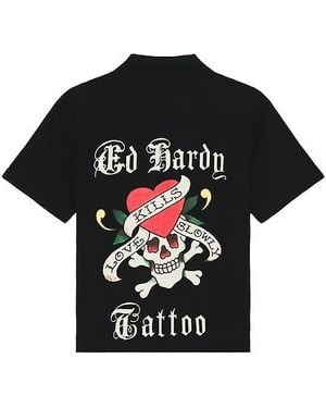 Ed Hardy HEMD - Schwarz