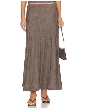 Ba&sh Doha Skirt - Brown