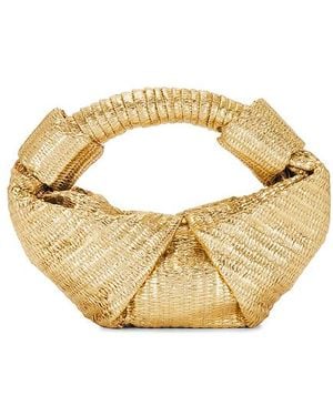 Simon Miller Metallic Raffia Lopsy バッグ - メタリック