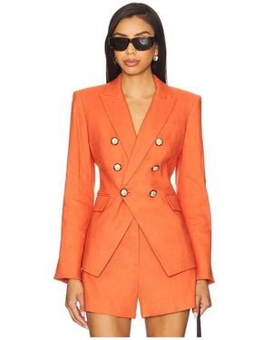Veronica Beard Miller Dickey Jacket - Orange