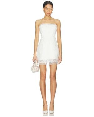 Bardot Franca Hourglass Mini Dress - White