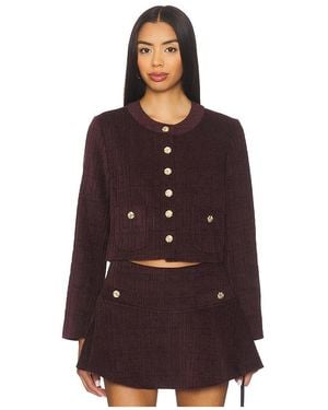 Amanda Uprichard Braswell Jacket - Purple