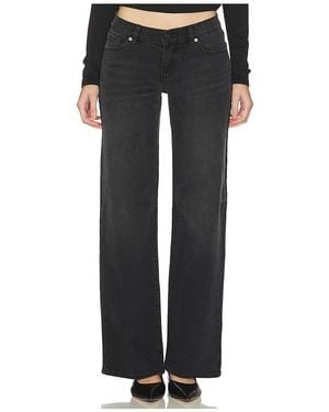A.Brand 99 Wide Leg Jeans - Black