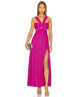 Saylor Meadow Maxi Dress - Pink