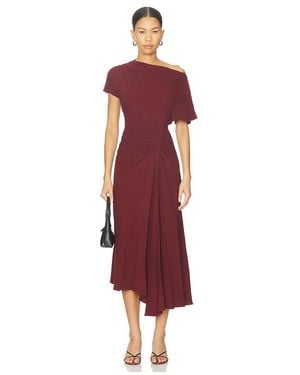 A.L.C. Vestido Dena En Color Marrón Talla (También En 2, 4, 6, 8) - Rojo