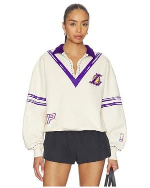 DANNIJOPRO Jersey Los Angeles Lakers En Color Crema Talla (También En Xs, S, M) - Blanco