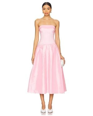 MORE TO COME Cambria Strapless Dress - Pink
