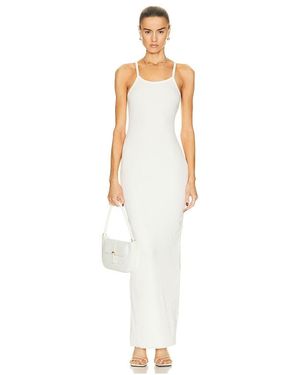 ÉTERNE Tank Maxi Dress - White