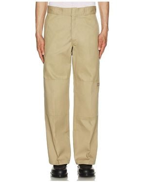 Dickies Twill Double Knee Work Pant - Natural