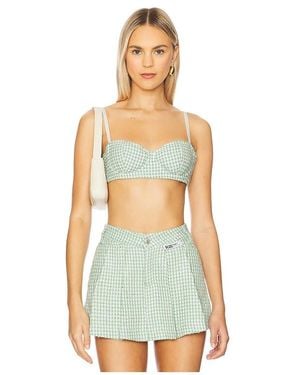 Gcds Tweed Bra - Weiß