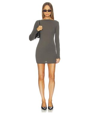 St. Agni Vestido En Color Gris Talla (También En M, S, Xl, Xs, Xxs) - Negro