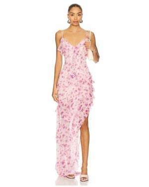 Elliatt X Revolve Cosmica Gown - Multicolor