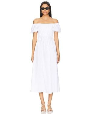 SNDY'S Sofia Maxi Dress - White