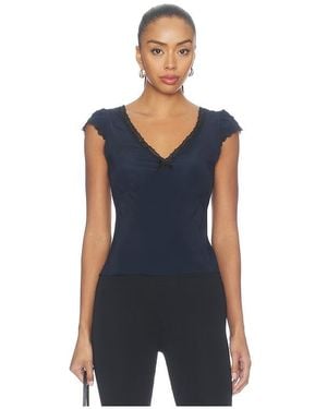 Madewell Bluse Layton - Blau