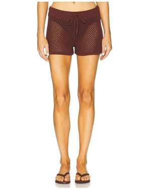 Onia Crochet Knit Micro Short - Multicolour