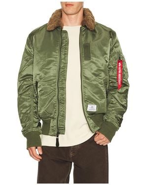 Alpha Industries B-15 Mod Flight Jacket - Green
