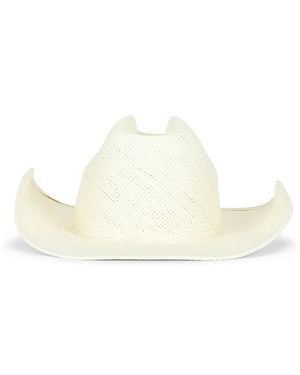 Gigi Pip Carter Cowboy Hat - White