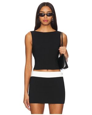 Lovers + Friends Sutton Top - Black