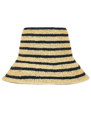 Janessa Leone Harbor Bucket Hat - Natural