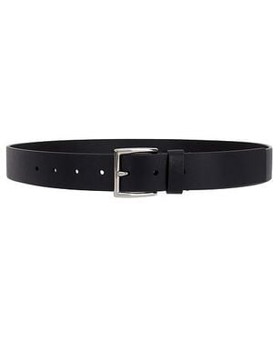 Vince 35Mm Flat Belt - Black
