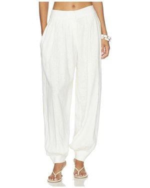 Bardot Renea Balloon Pant - White