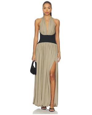 L'academie 'Academie By Marianna Reba Midi Dress - White