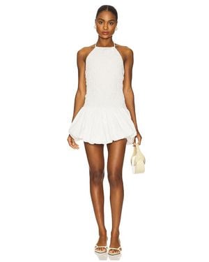 MORE TO COME Arie Mini Dress in Pink | Lyst